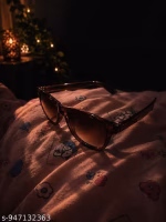 quare shaped brown women sunglasses - Image 2
