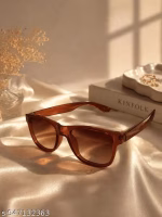 quare shaped brown women sunglasses