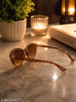 Brown butterfly design women sunglasses - Image 3